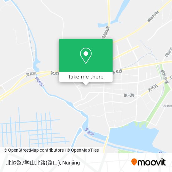 北岭路/学山北路(路口) map