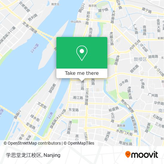 学思堂龙江校区 map