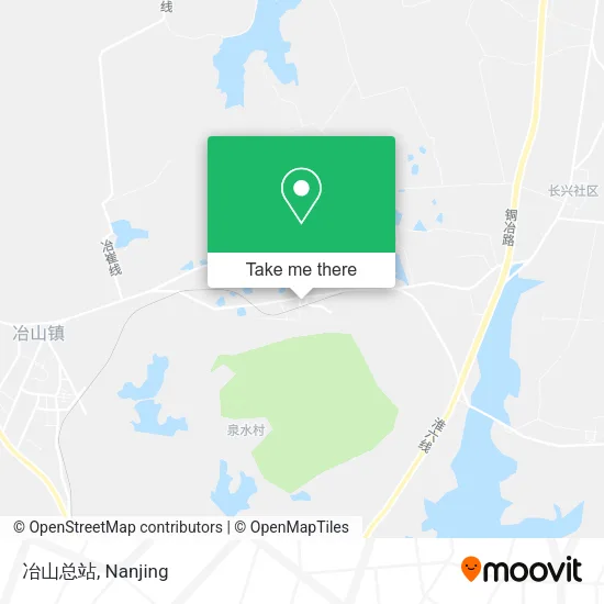 冶山总站 map