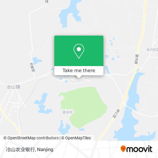 冶山农业银行 map