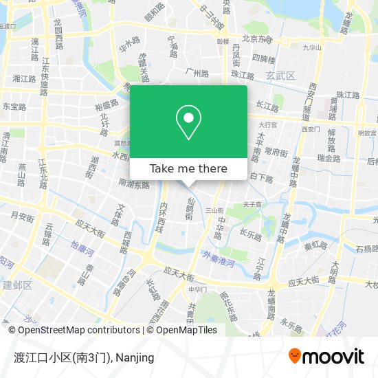 渡江口小区(南3门) map