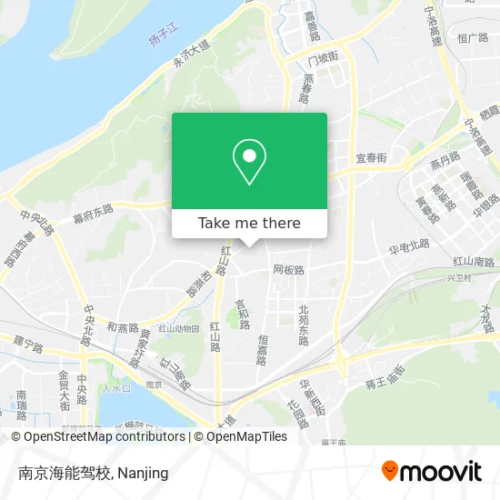 南京海能驾校 map