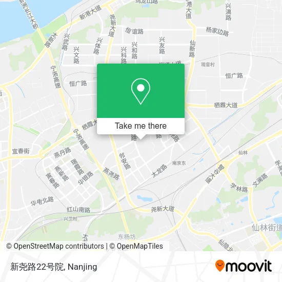 新尧路22号院 map