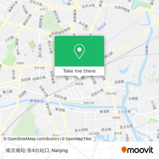 南京南站-东4出站口 map