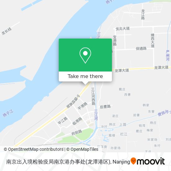 南京出入境检验疫局南京港办事处(龙潭港区) map