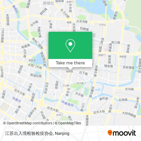 江苏出入境检验检疫协会 map