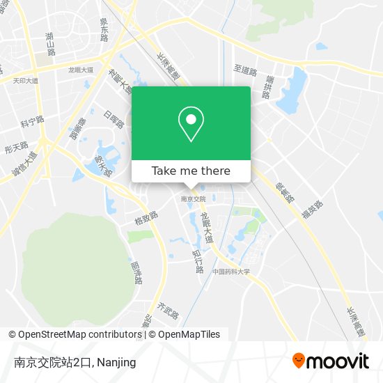 南京交院站2口 map