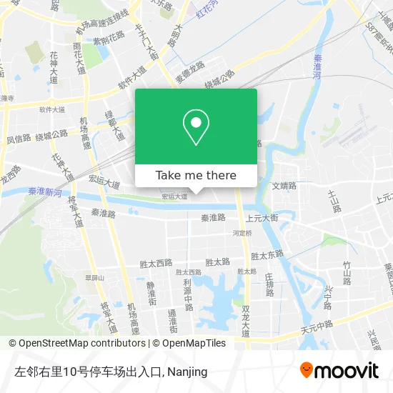 左邻右里10号停车场出入口 map