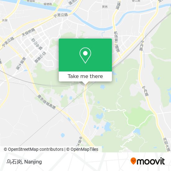 乌石岗 map