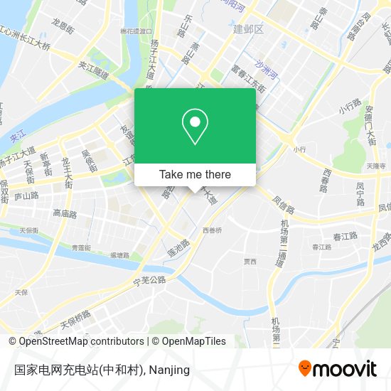 国家电网充电站(中和村) map