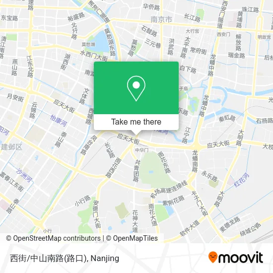西街/中山南路(路口) map