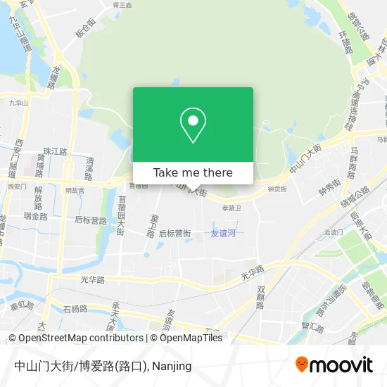中山门大街/博爱路(路口) map