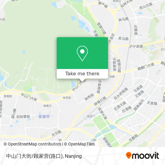 中山门大街/顾家营(路口) map