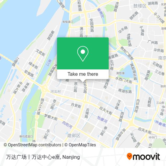 万达广场丨万达中心e座 map