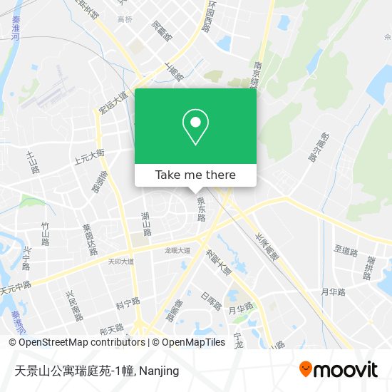 天景山公寓瑞庭苑-1幢 map