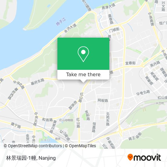 林景瑞园-1幢 map