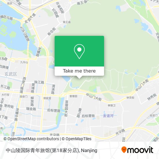 中山陵国际青年旅馆(第18家分店) map