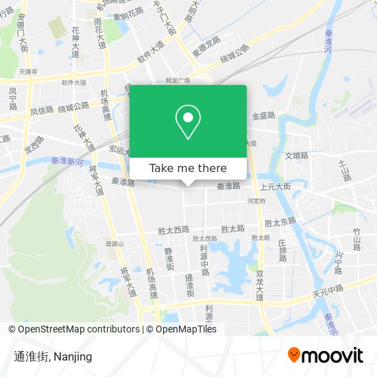 通淮街 map