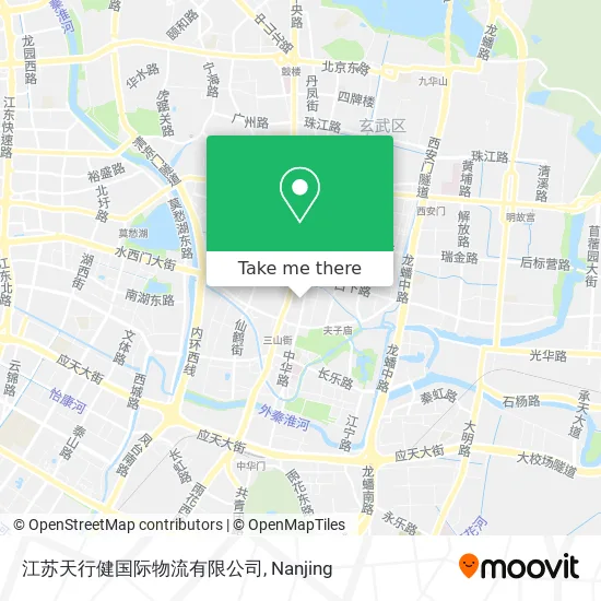 江苏天行健国际物流有限公司 map