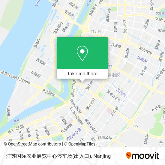 江苏国际农业展览中心停车场(出入口) map