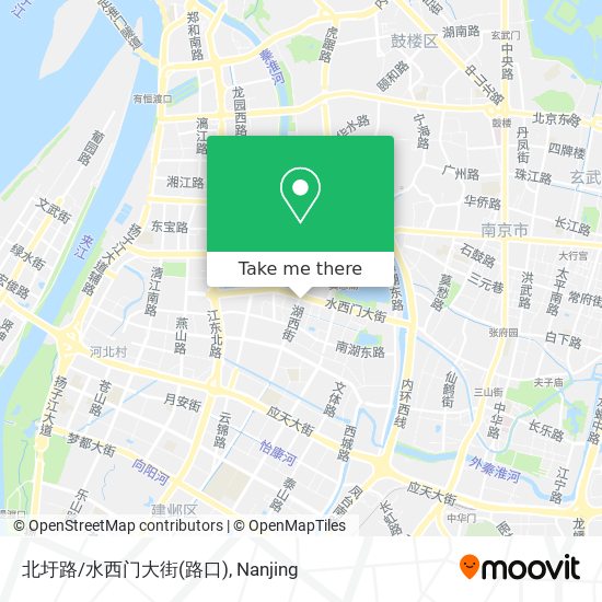 北圩路/水西门大街(路口) map