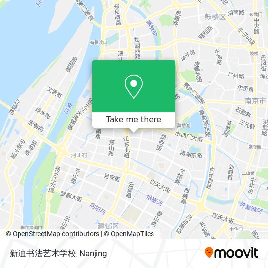 新迪书法艺术学校 map