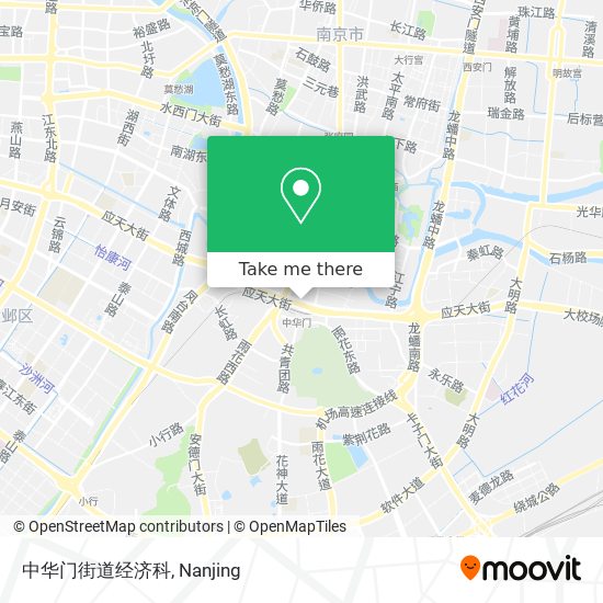 中华门街道经济科 map