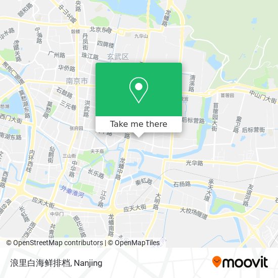 浪里白海鲜排档 map
