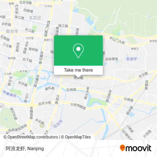 阿浪龙虾 map