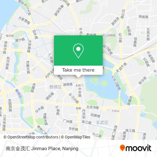 南京金茂汇 Jinmao Place map