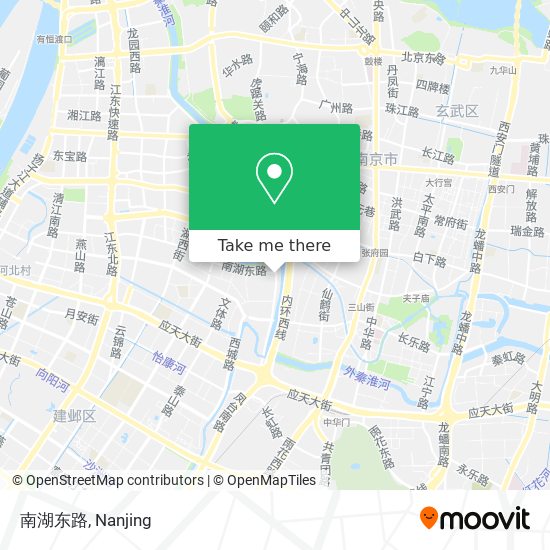 南湖东路 map