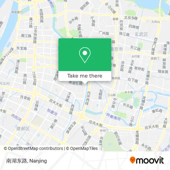 南湖东路 map