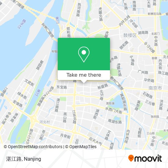 湛江路 map
