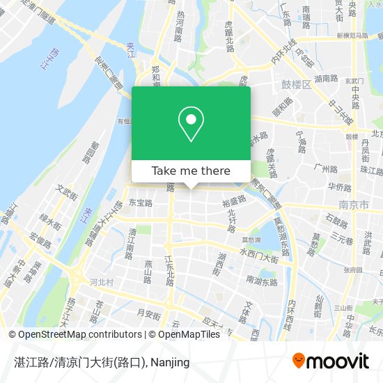 湛江路/清凉门大街(路口) map