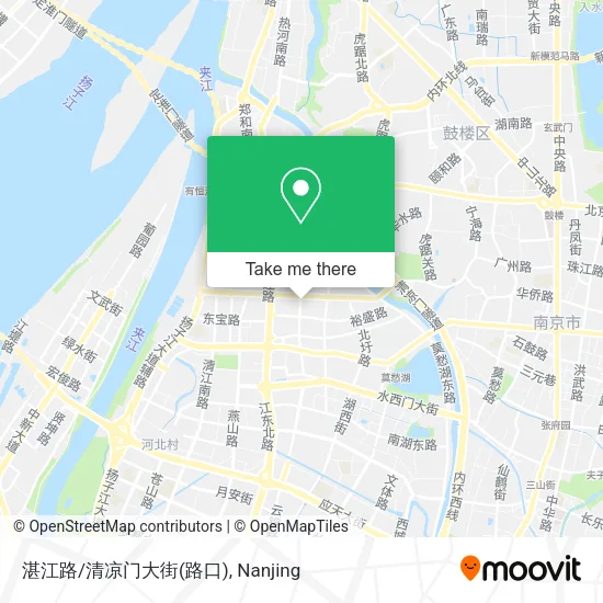 湛江路/清凉门大街(路口) map