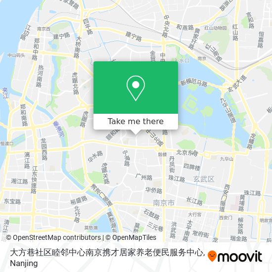 大方巷社区睦邻中心南京携才居家养老便民服务中心 map