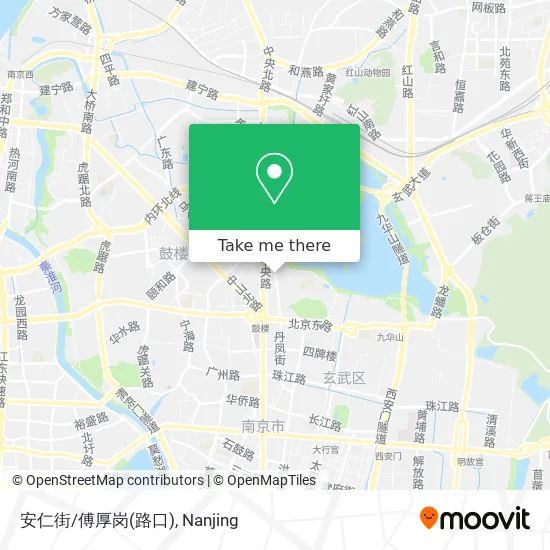 安仁街/傅厚岗(路口) map