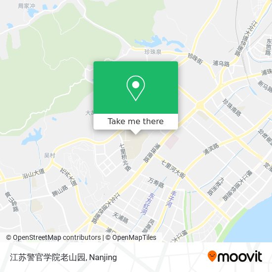 江苏警官学院老山园 map