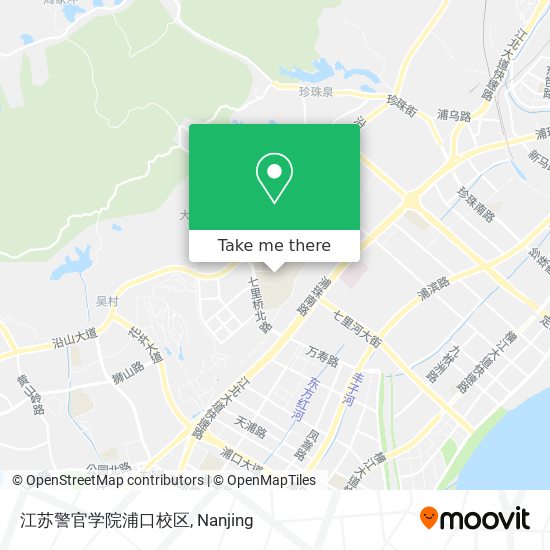 江苏警官学院浦口校区 map