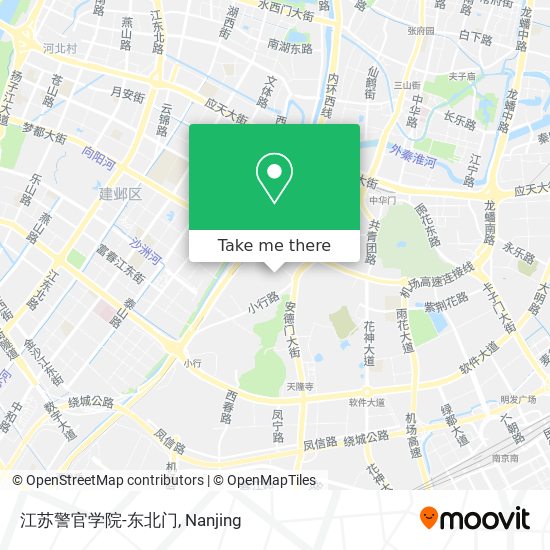 江苏警官学院-东北门 map