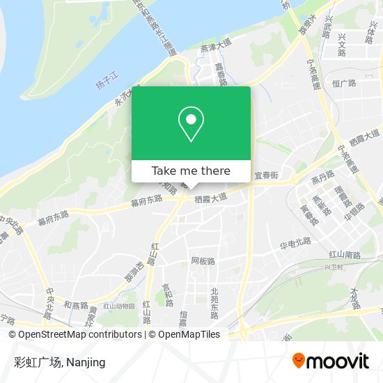 彩虹广场 map