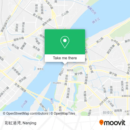 彩虹港湾 map