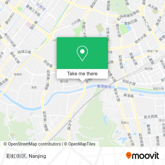 彩虹街区 map