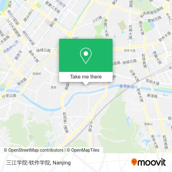 三江学院-软件学院 map