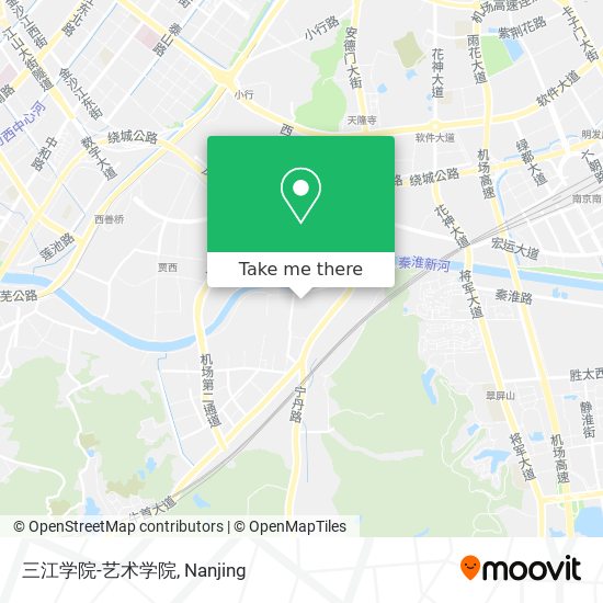 三江学院-艺术学院 map