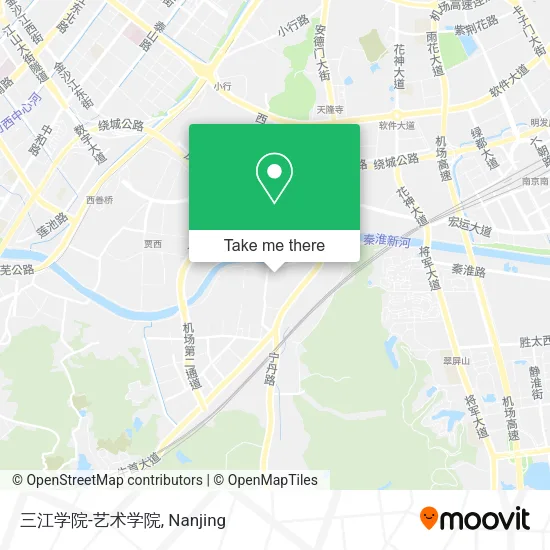 三江学院-艺术学院 map