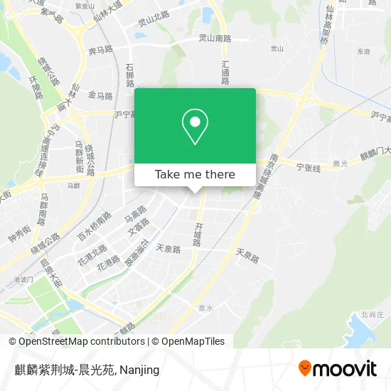 麒麟紫荆城-晨光苑 map