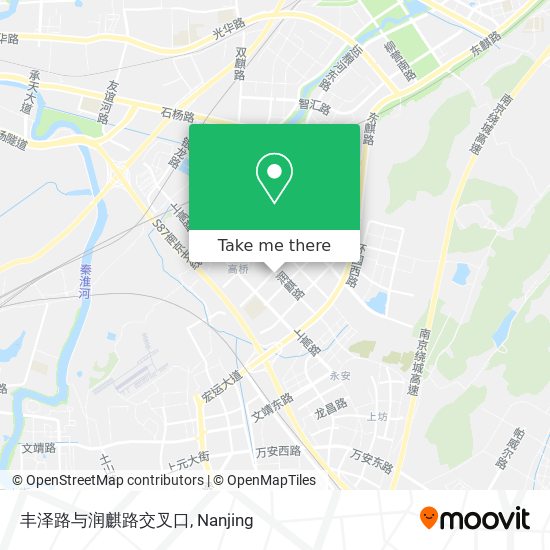 丰泽路与润麒路交叉口 map