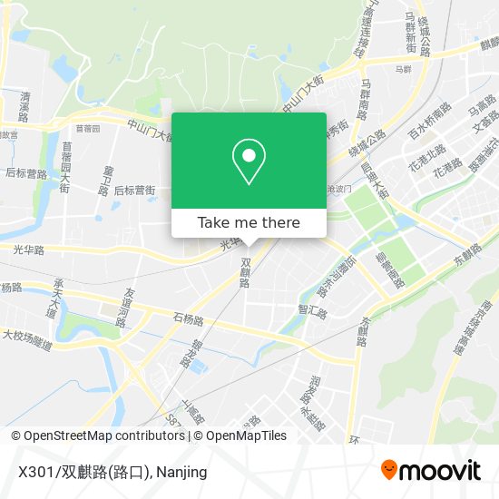 X301/双麒路(路口) map