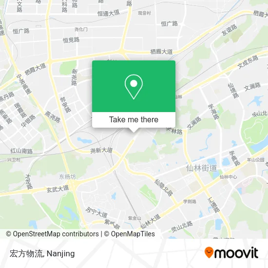 宏方物流 map